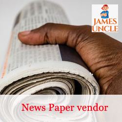 News Paper vendor Mr. Suman Lahiri in Haridevpur